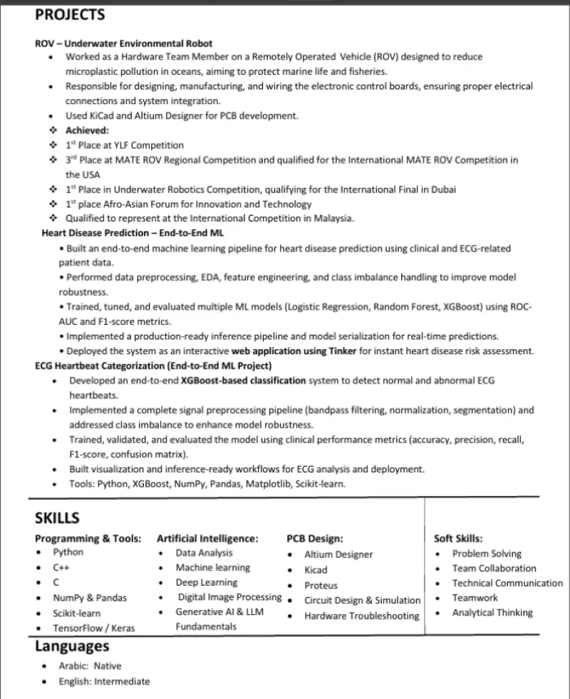 كتابة CV احترافي يزيد فرص قبولك بالعمل