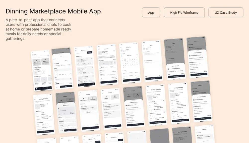 تصميم واجهة رئيسية لتطبيقات الموبايل UI UX