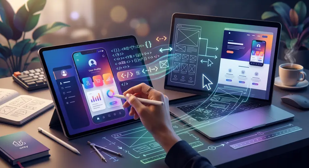 تصميم واجهات مستخدم (UI/UX) احترافية وعصرية لموقعك أو تطبيقك