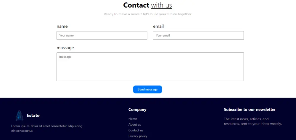 تصميم و إنشاء صفحات هبوط متجاوبة مع كل شاشات