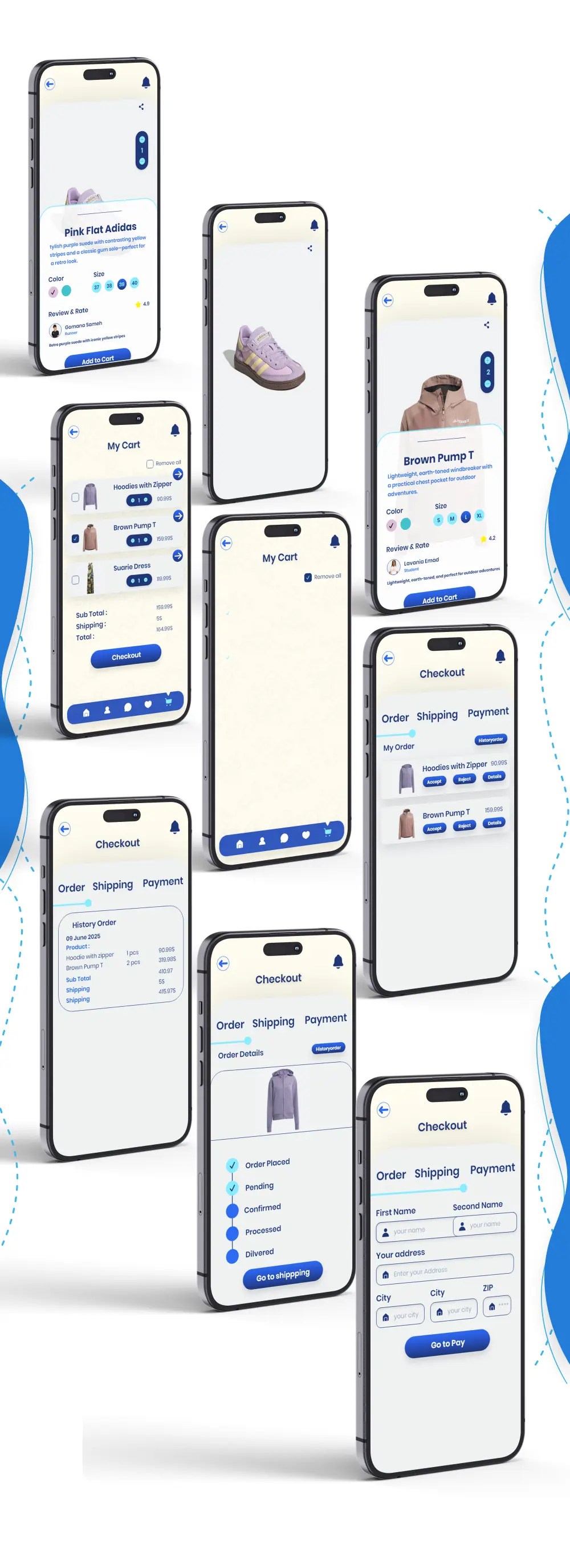تصميم واجهات وتجربة المستخدم للمواقع وتطبيقات الموبايل احترافية UI\UX