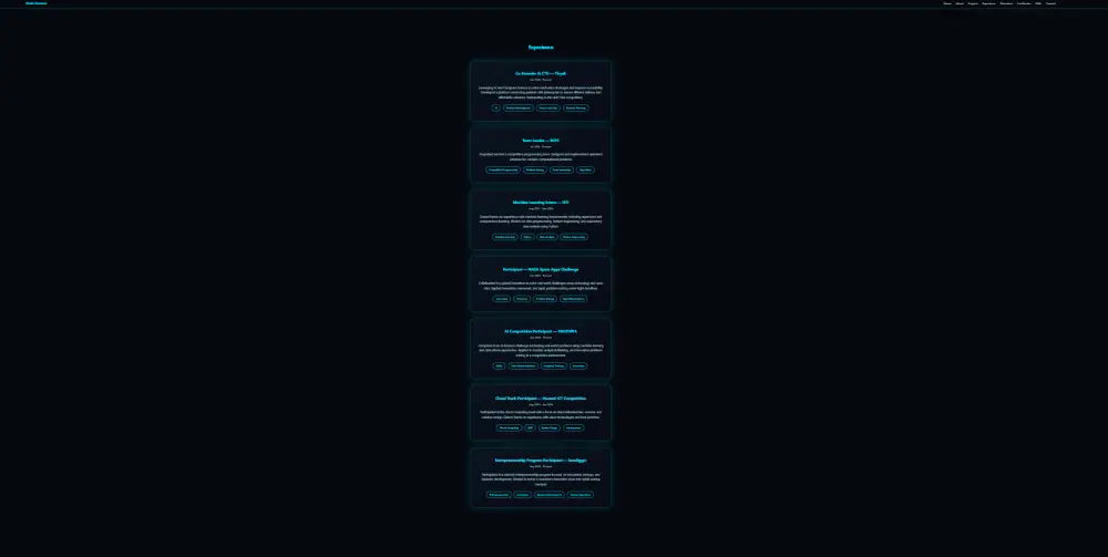 تصميم Portfolio احترافي باستخدام HTML و CSS لعرض مشاريعك + GitHub Pages