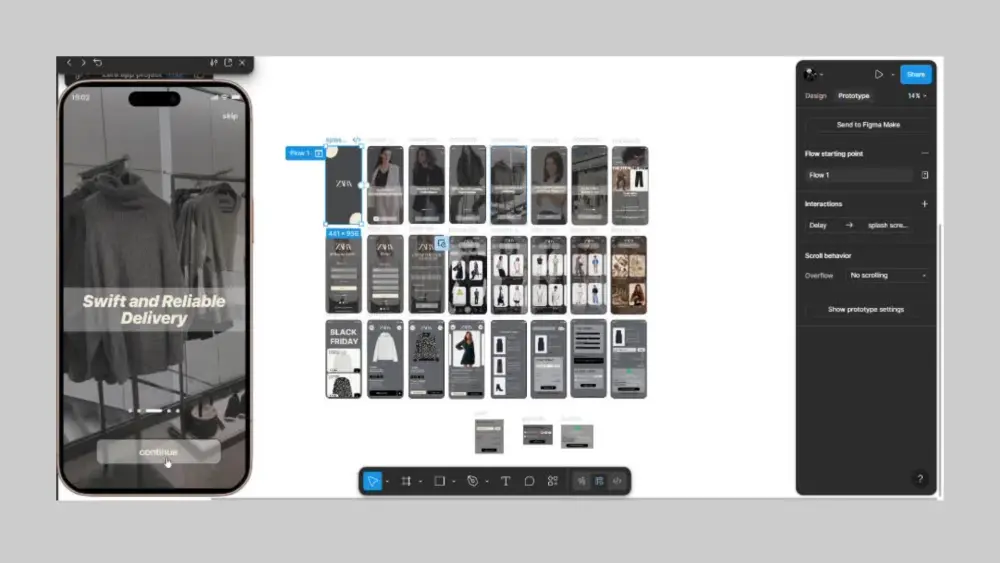 تصميم واجهات تطبيقات موبايل UI/UX احترافية وعصرية باستخدام Figma