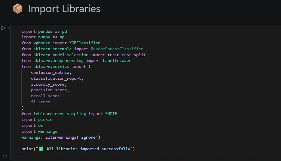 بناء نماذج تعلم الآلة Machine Learning Models