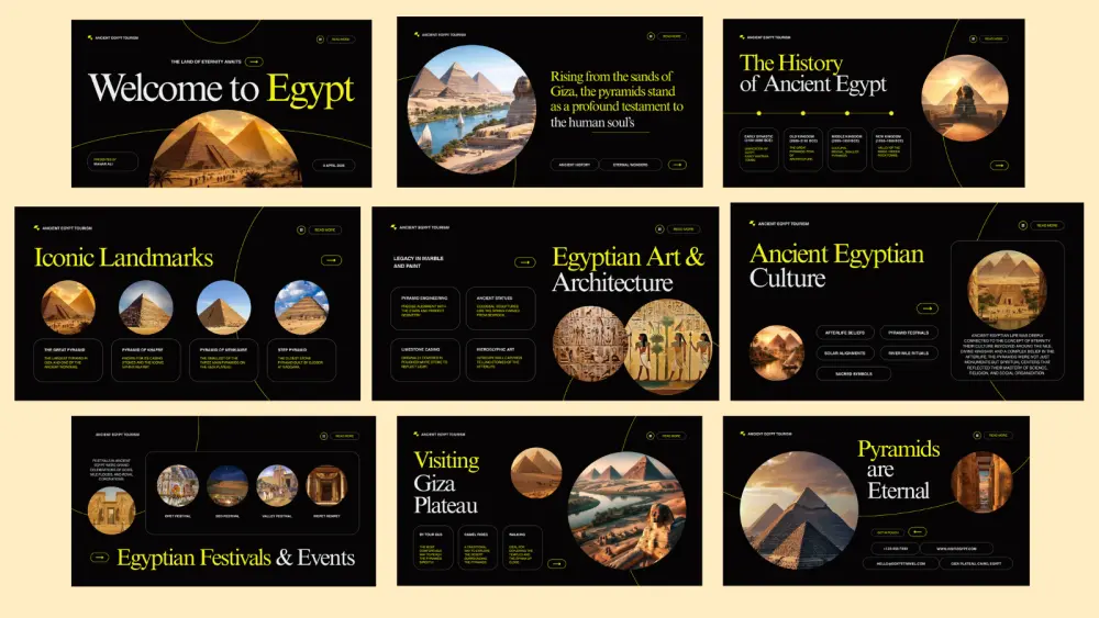 تصميم عروض تقديمة PowerPoint احترافية تخدم فكرتك