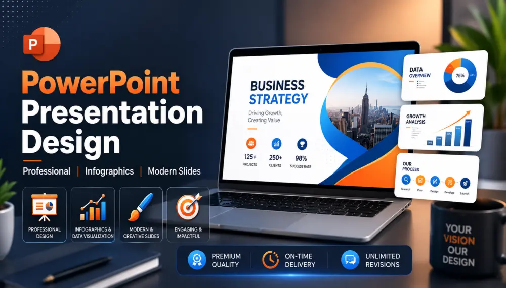 تصميم عروض باوربوينت احترافية | PowerPoint Presentation Design
