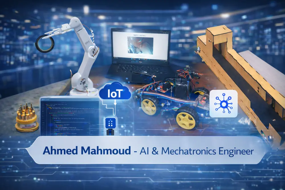 تصميم وبرمجة أنظمة Embedded Systems باستخدام Arduino / ESP32 / Raspberry Pi للمشاريع الصناعية والروبوتات