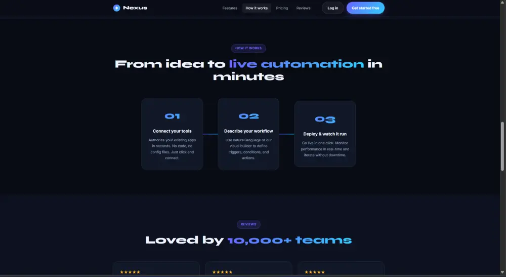 صفحة هبوط احترافية جاهزة للإطلاق بتصميم عالمي المستوى