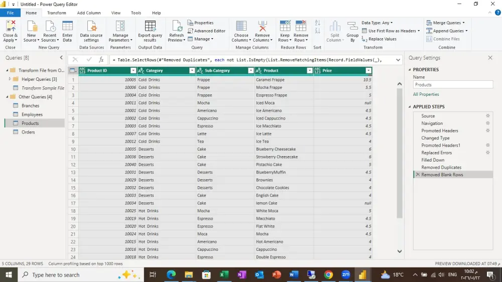 سأقوم ببناء لوحة تحكم Power BI تتضمن تحليل 3 مؤشرات أداء رئيسية (مثل: إجمالي المبيعات، نمو الأرباح، والمنتجات الأكثر مبيعاً) من مصدر بيانات واحد
