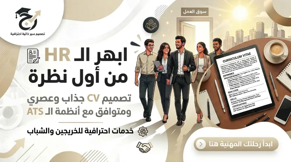 تصميم cv احترافي مطابق الي معايير ال ATS