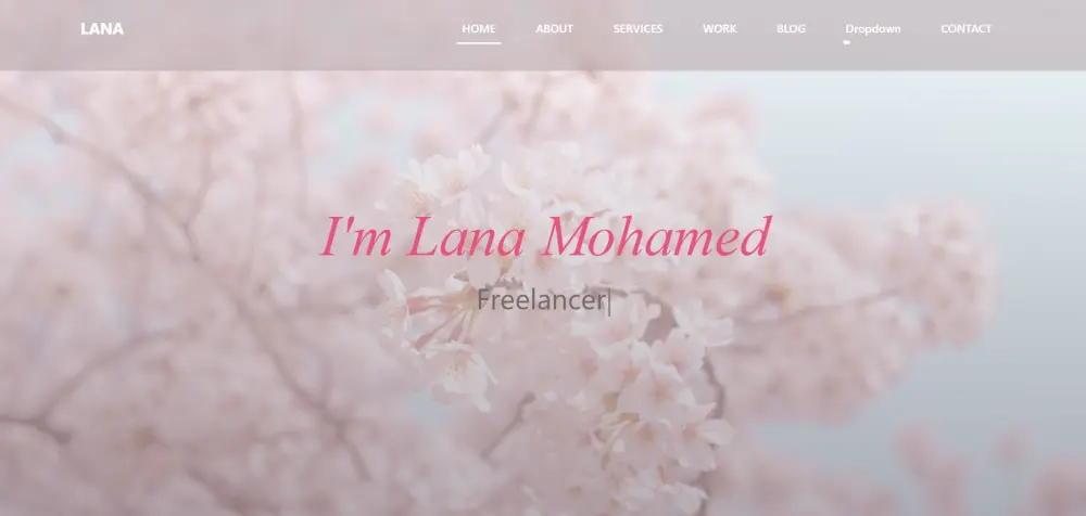 انشاء موقع  Portfolio شخصي احترافي متجاوب لعرض اعمالك