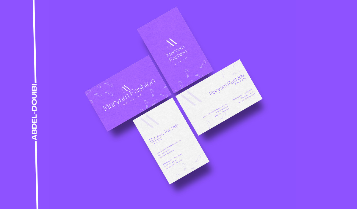 تصميم كارت شخصي أو بزنس كرت احترافي - BUSINESS CARD