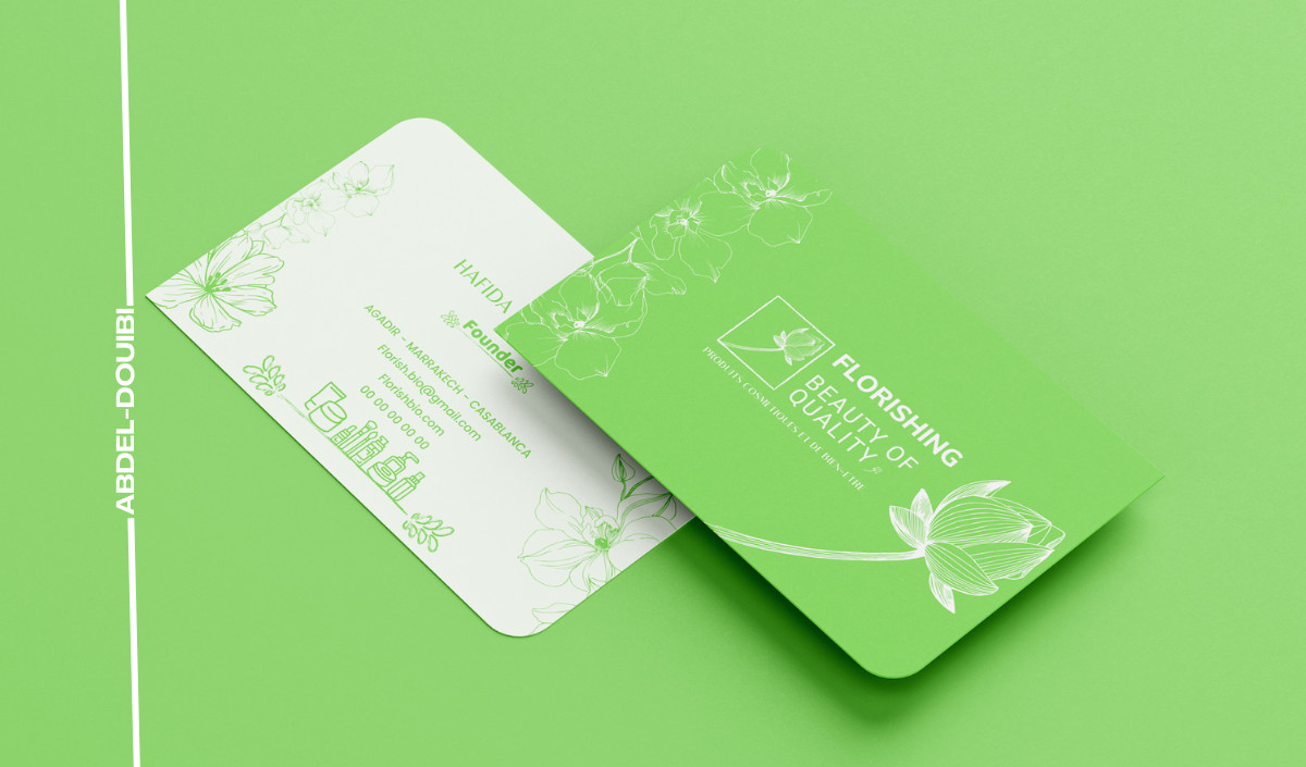 تصميم كارت شخصي أو بزنس كرت احترافي - BUSINESS CARD