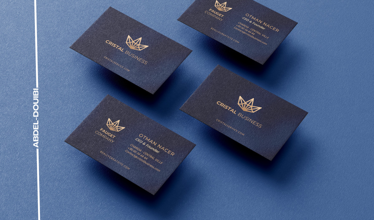 تصميم كارت شخصي أو بزنس كرت احترافي - BUSINESS CARD
