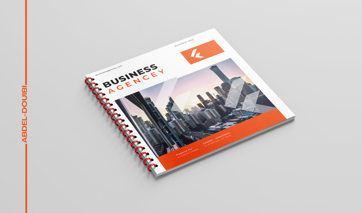 تصميم بروفيل شركة او مجلة - BROCHURE/PROFI/MAGAZINE