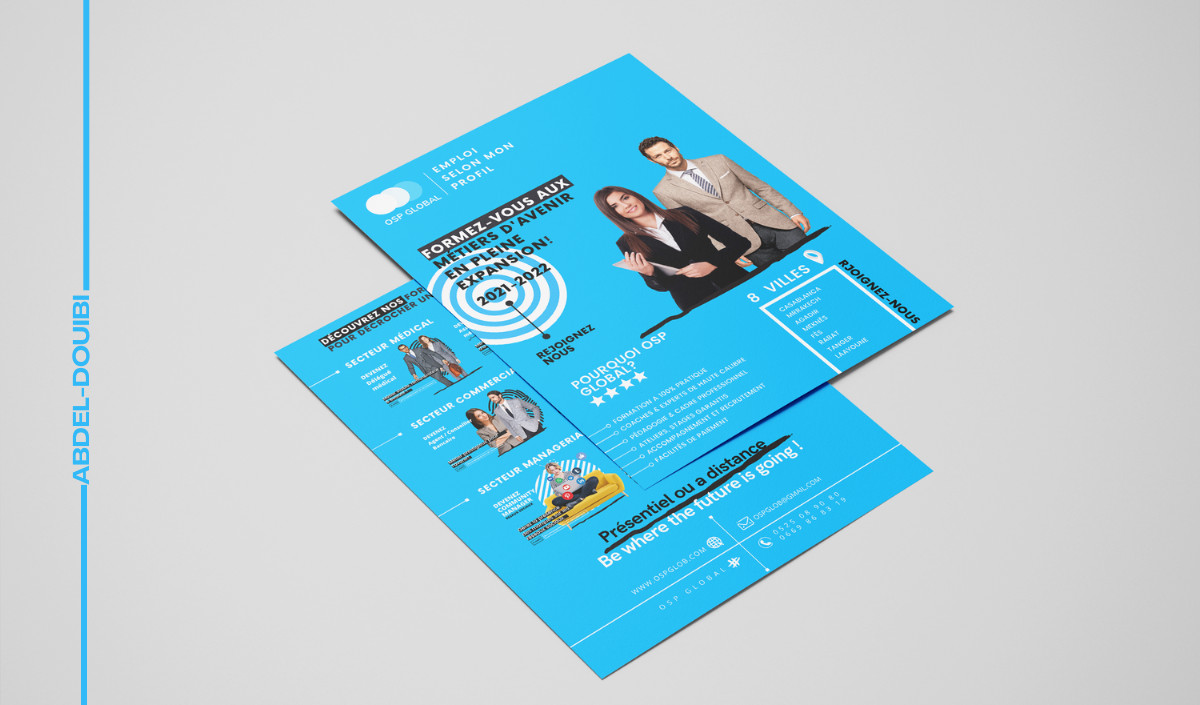 تصميم (فلاير - برشور - غلاف كتاب - بانر ) احترافي و راقي