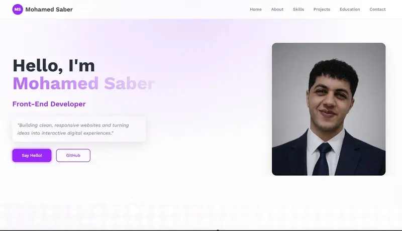 تصميم صفحه هبوط Landing Page بتصميمات عصريه Responsive