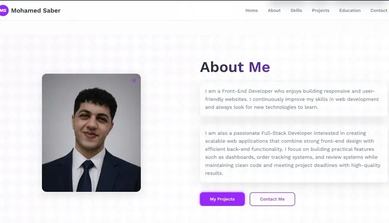 تصميم صفحه هبوط Landing Page بتصميمات عصريه Responsive