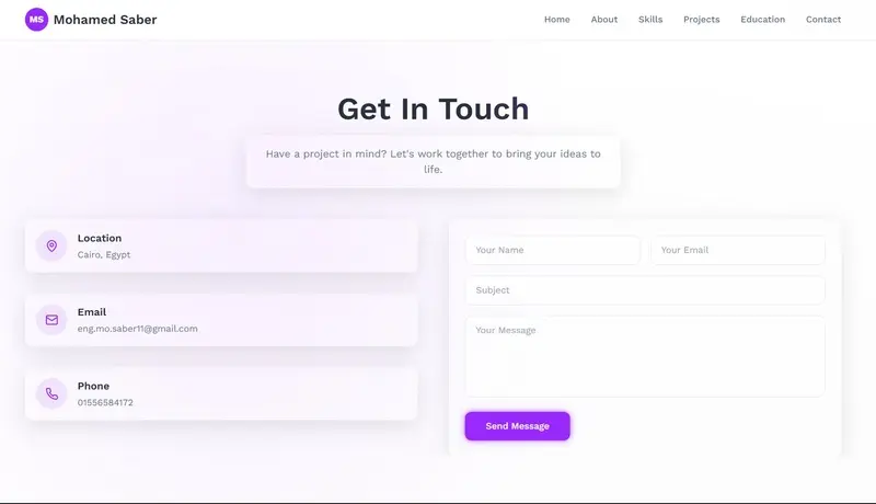 تصميم صفحه هبوط Landing Page بتصميمات عصريه Responsive