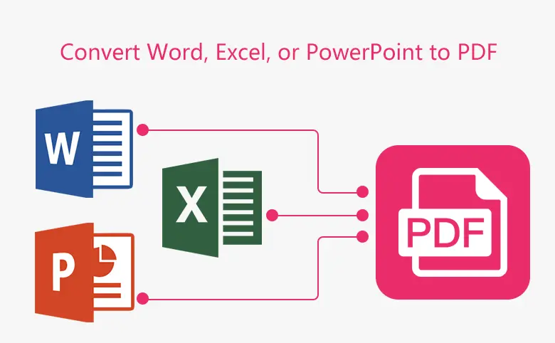 تحويل ملف PDF الي Word / Excel / PowerPoint