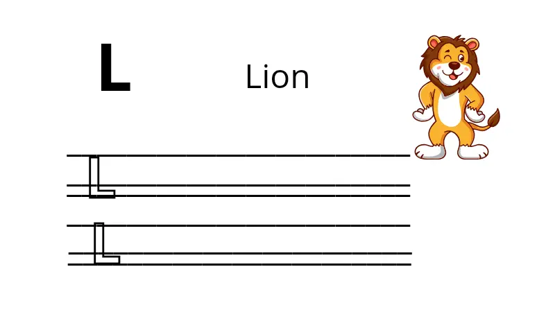 تصميم كتاب لتعلم الأحرف الأنجليزية للأطفال