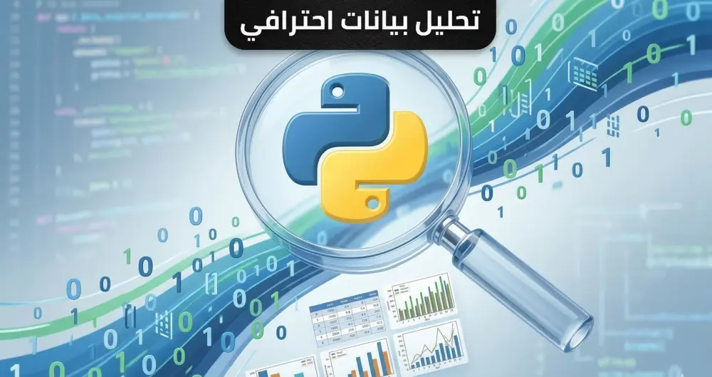 تنظيف وتحليل البيانات وعمل رسوم بيانية تفاعلية ب python