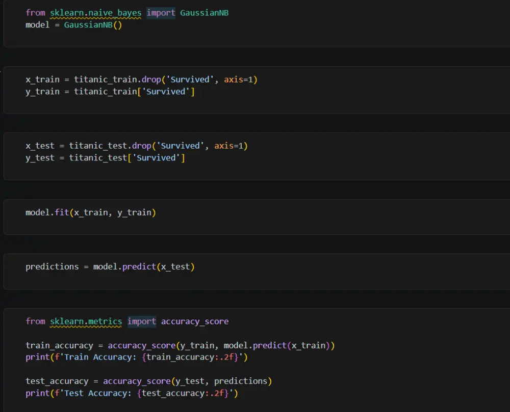 عمل نموذج تعلم ألي Regression/Classification باستخدام Python
