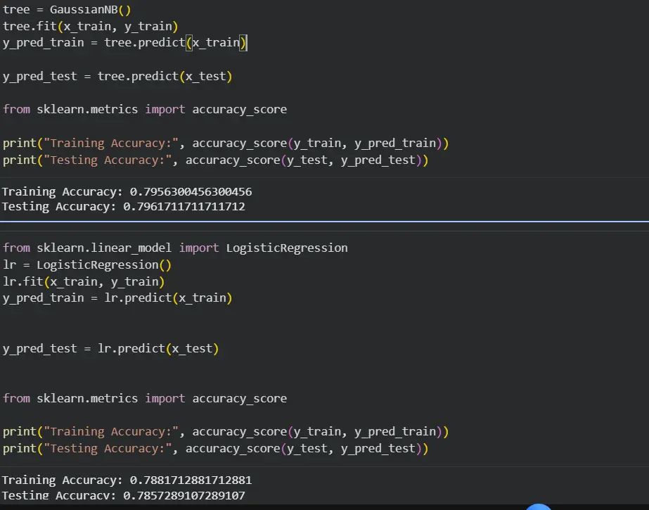 عمل نموذج تعلم ألي Regression/Classification باستخدام Python