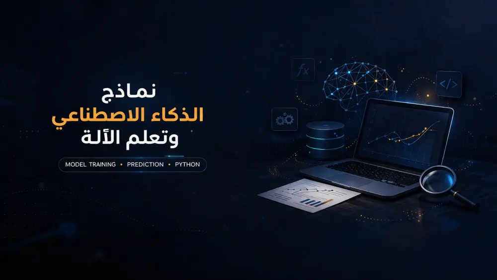 بناء نموذج Machine Learning احترافي للتنبؤ أو التصنيف
