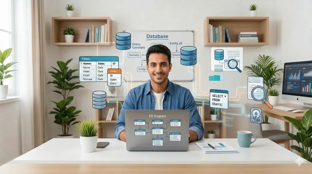 تصميم وبناء قواعد بيانات احترافية مع ERD