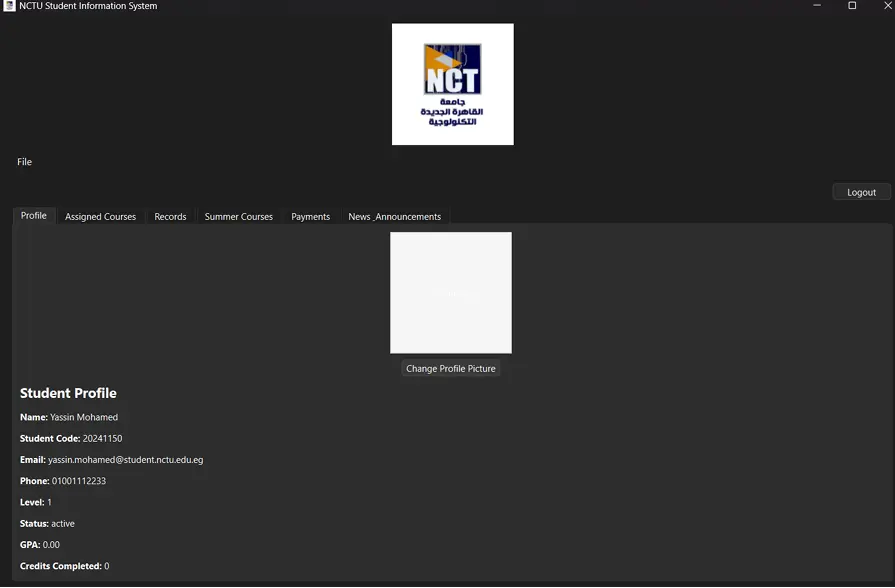 رمجة وتطوير تطبيق سطح مكتب Desktop App متكامل بقاعدة بيانات.