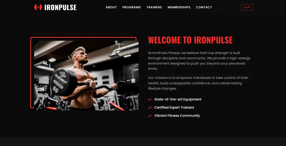 تصميم وبرمجة صفحة هبوط (Landing Page) احترافية