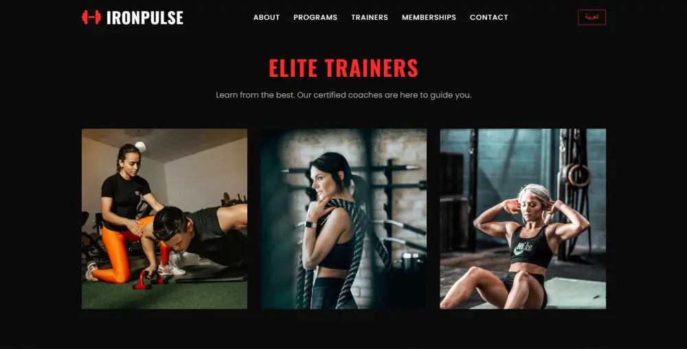 تصميم وبرمجة صفحة هبوط (Landing Page) احترافية