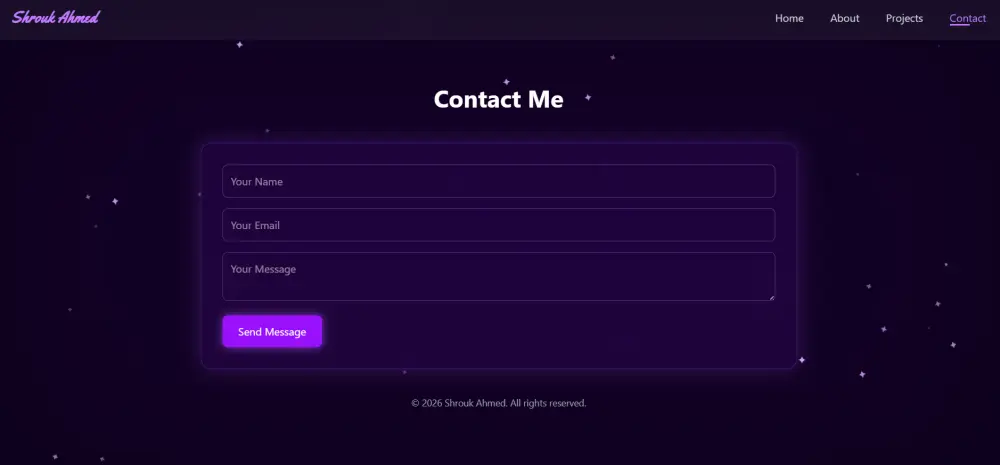 تصميم وتطوير موقع بروفايل شخصي احترافي (Web Profile)