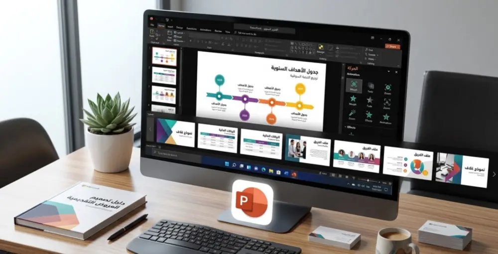 تصميم عرض تقديمي (Presentation) احترافي