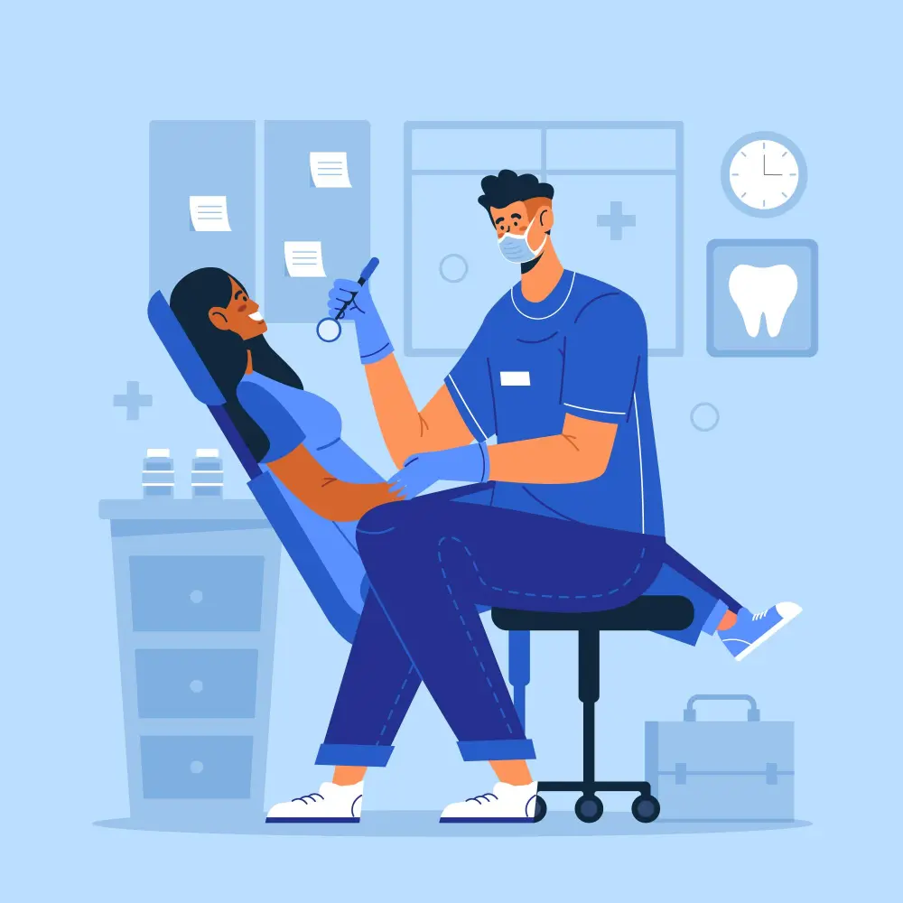 تصميم فيديو موشن جرافيك لاطباء الاسنان