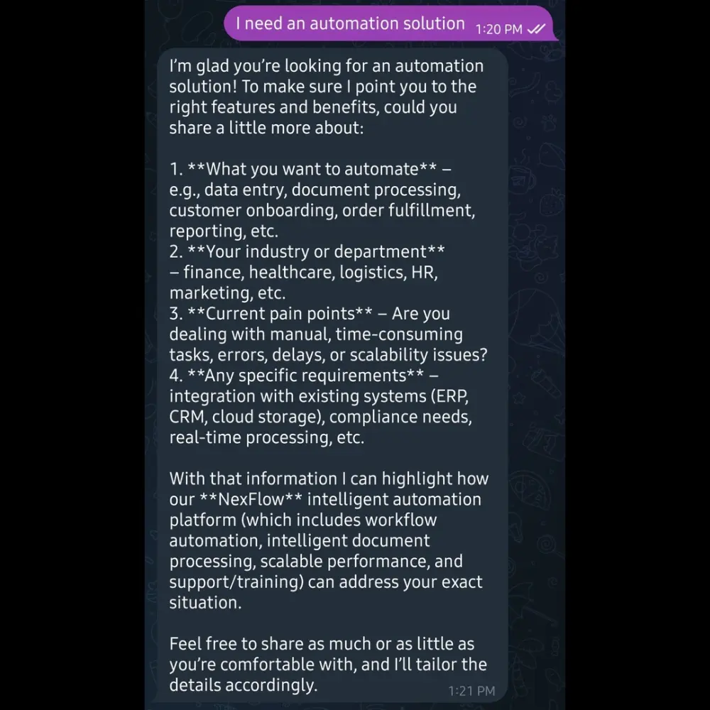 إنشاء شات بوت ذكي يرد على عملائك باستخدام بيانات شركتك