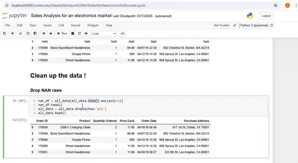 Data cleaning