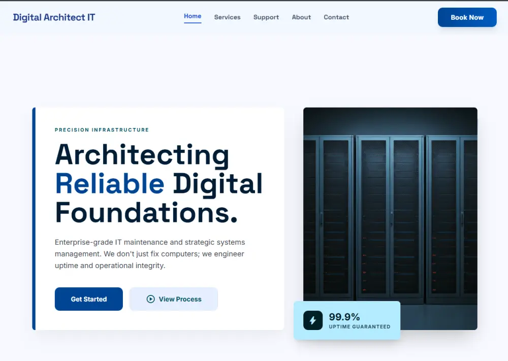 تصميم صفحة هبوط landing page بتصميمات حديثة responsive