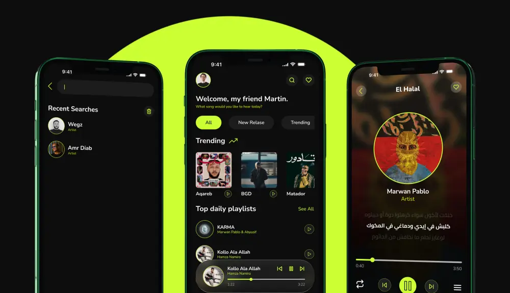 تصميم واجهات تطبيقات موبايل UI/UX بشكل عصري واحترافي