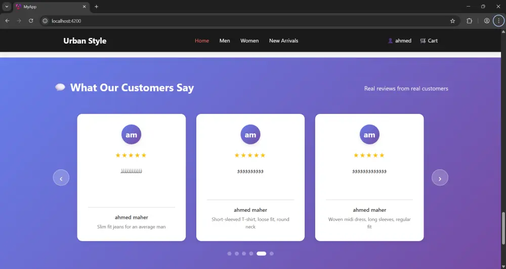تصميم واجهات Front-End احترافية لمواقع التجارة الإلكترونية