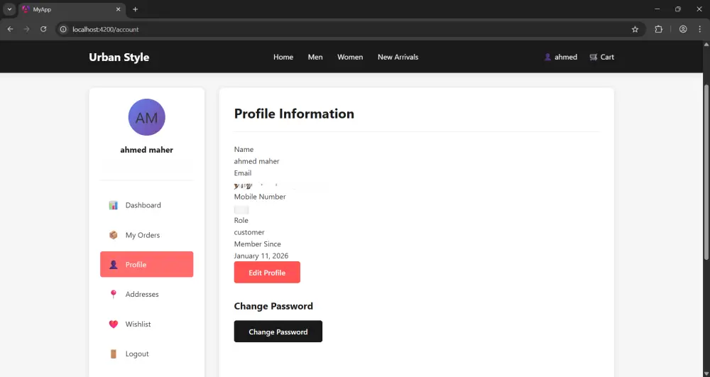 تصميم واجهات Front-End احترافية لمواقع التجارة الإلكترونية