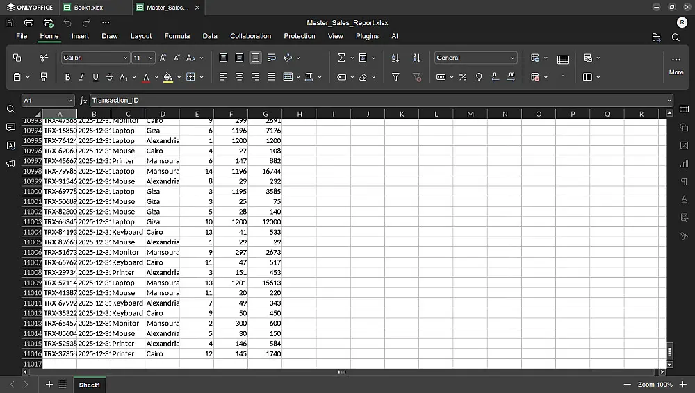 تجميع ودمج بيانات ملفات Excel المتعددة أوتوماتيكياً (Data Automation) باستخدام Python