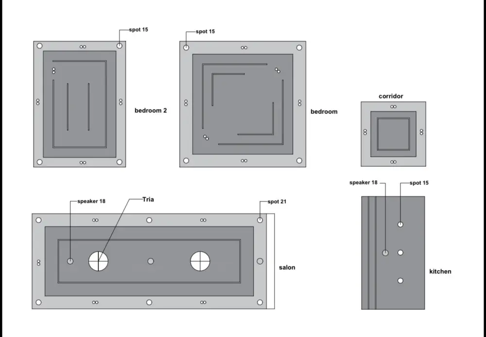 خدمات رسم مخططات هندسية 2D و 3Dباستخدام AutoCAD  و 3Dsmax