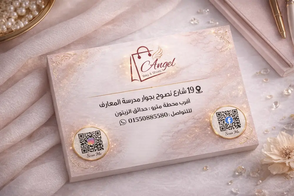 تصميم Business Card احترافي يميزك عن المنافسين ويبرز هويتك