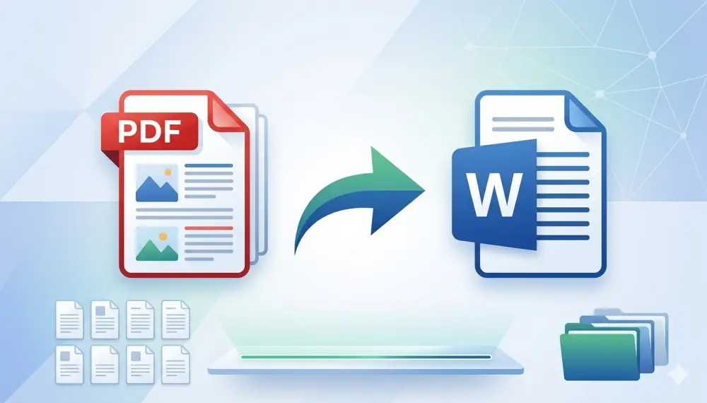 تحويل ملفات PDF العربية إلى Word يدوياً لضمان دقة النصوص والتنسيق الأصلي