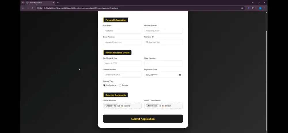 تصميم وبناء صفحة هبوط (Landing Page) عصرية ومتجاوبة بالكامل