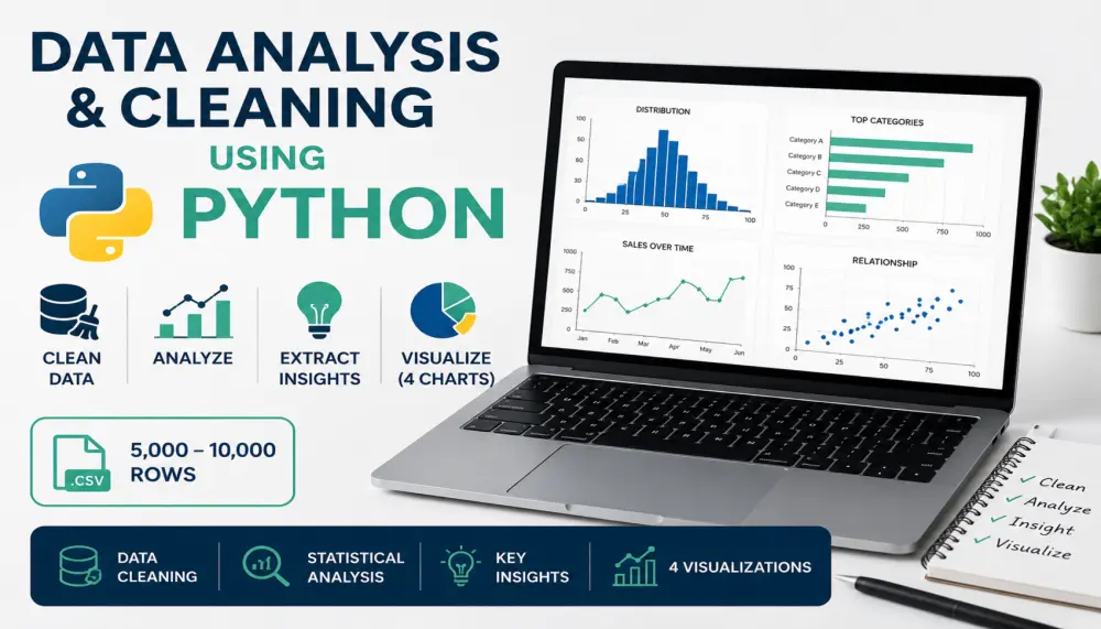 تحليل و معالجه البيانات باستخدام Python و انشاء dashboard بسيطه