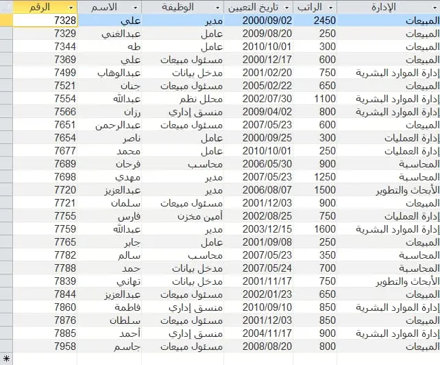 تصميم وإنشاء قاعدة بيانات احترافية من الصفر لمشروعك