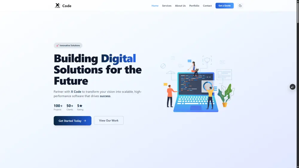 تصميم وتطوير موقع Portfolio شخصي احترافي باستخدام React أو HTML و CSS